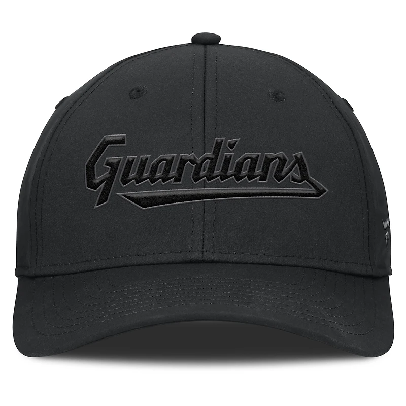 Men's Fanatics Black Cleveland Guardians Overpower Flex Hat