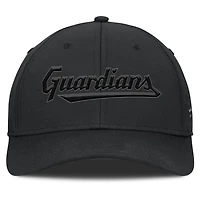Men's Fanatics Black Cleveland Guardians Overpower Flex Hat