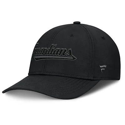 Men's Fanatics Black Cleveland Guardians Overpower Flex Hat