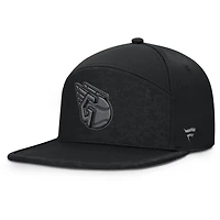 Casquette Snapback Platoon Fanatics noire pour homme des Cleveland Guardians