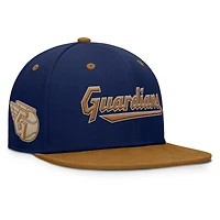 Men's Fanatics Navy/Tan Cleveland Guardians Splinter Fitted Hat