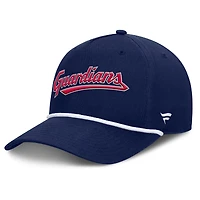 Men's Fanatics Navy Cleveland Guardians Clubhouse Foul Ball A-Frame Adjustable Hat