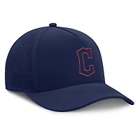 Men's Fanatics Navy Cleveland Guardians Perforated Adjustable Hat