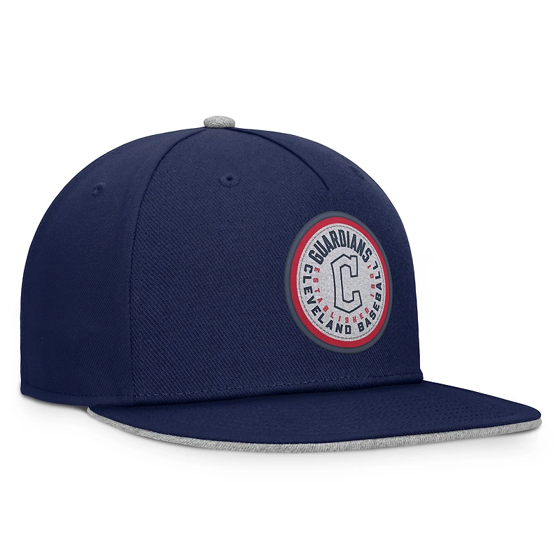 Casquette snapback Velo Cleveland Guardians bleu marine pour homme de Fanatics