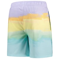 Maillot de bain bleu clair G-III Sports by Carl Banks pour homme des Cleveland Guardians
