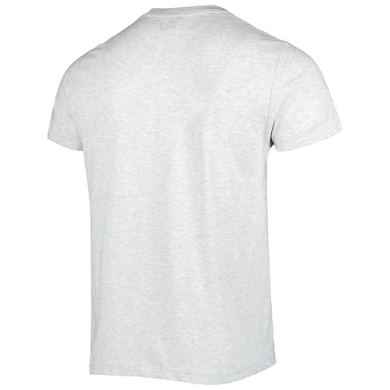 T-shirt à trois mélanges Hyper Local Hommage Ash Cleveland Guardians Team pour homme