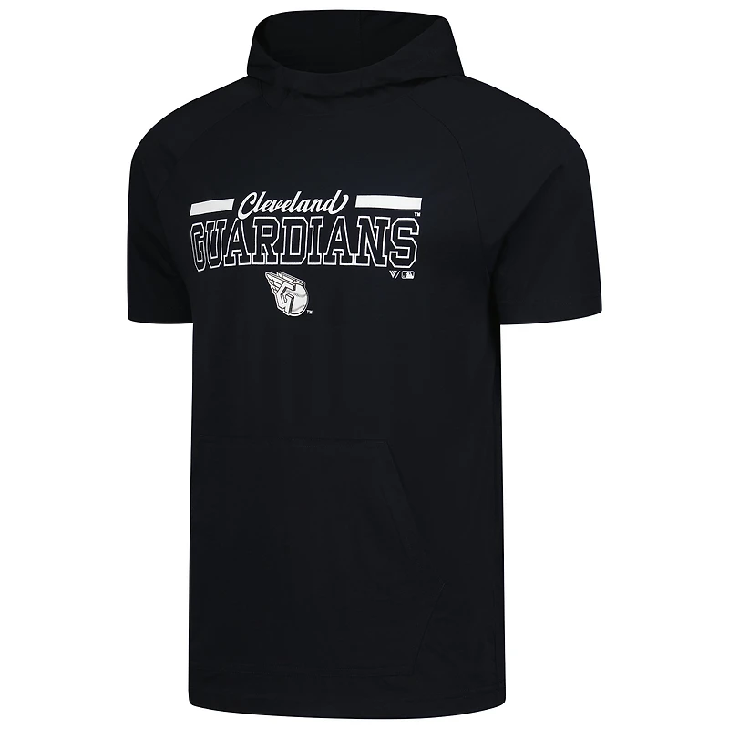 T-shirt à capuche noir Levelwear Phase Vanguard pour homme