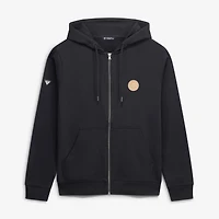 Men's Levelwear  Black Cleveland Guardians Podium Full-Zip Hoodie