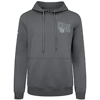 Men's Levelwear Gray Cleveland Guardians Podium Grain Pullover Hoodie