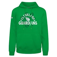Sweat à capuche vert Cleveland Guardians St. Patrick's Day Podium Shamrock pour homme Levelwear