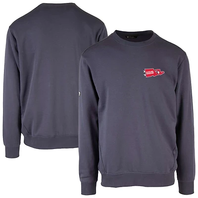 Men's Levelwear  Navy Cleveland Guardians Zane Rafters Pullover Sweatshirt