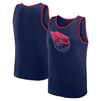Men's Logo Athletic Navy Cleveland Guardians Unmatched Success Tank Top