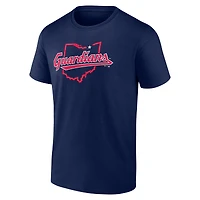 T-shirt bleu marine pour homme