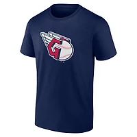Men's Navy Cleveland Guardians Jackie Robinson Day Name & Number T-Shirt