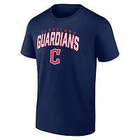 Men's  Navy Cleveland Guardians Master the Game T-Shirt