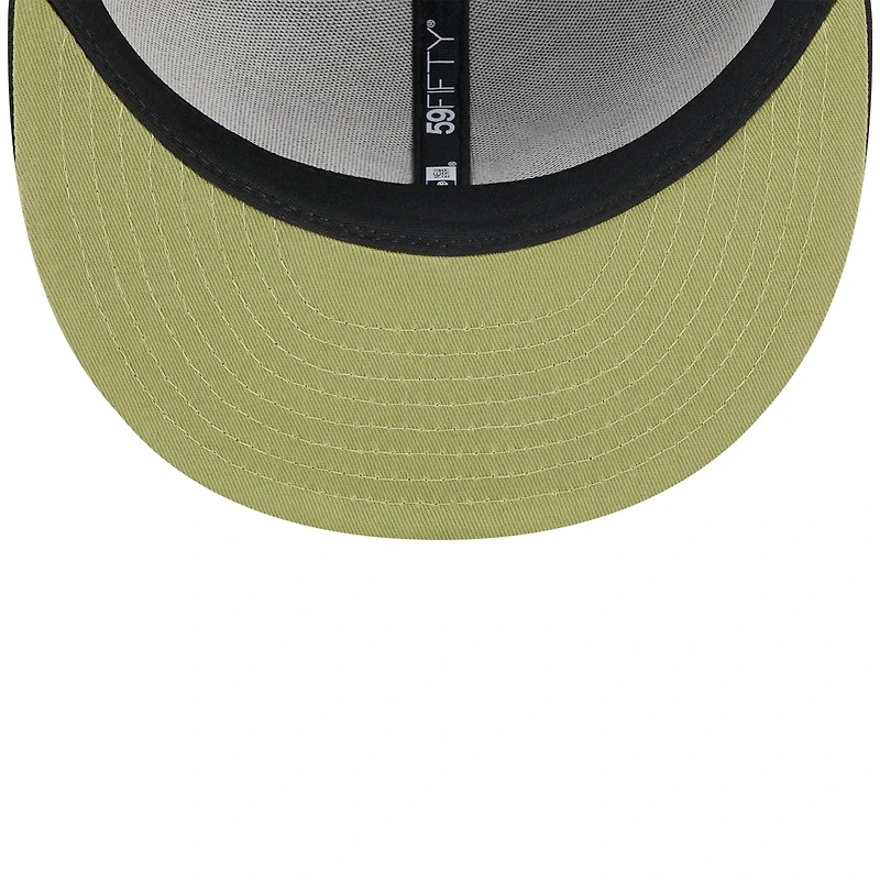 Men's New Era  Black Cleveland Guardians 2024 Armed Forces Day On-Field 59FIFTY Fitted Hat
