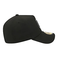 Men's New Era  Black Cleveland Guardians A-Frame 59FORTY Fitted Hat