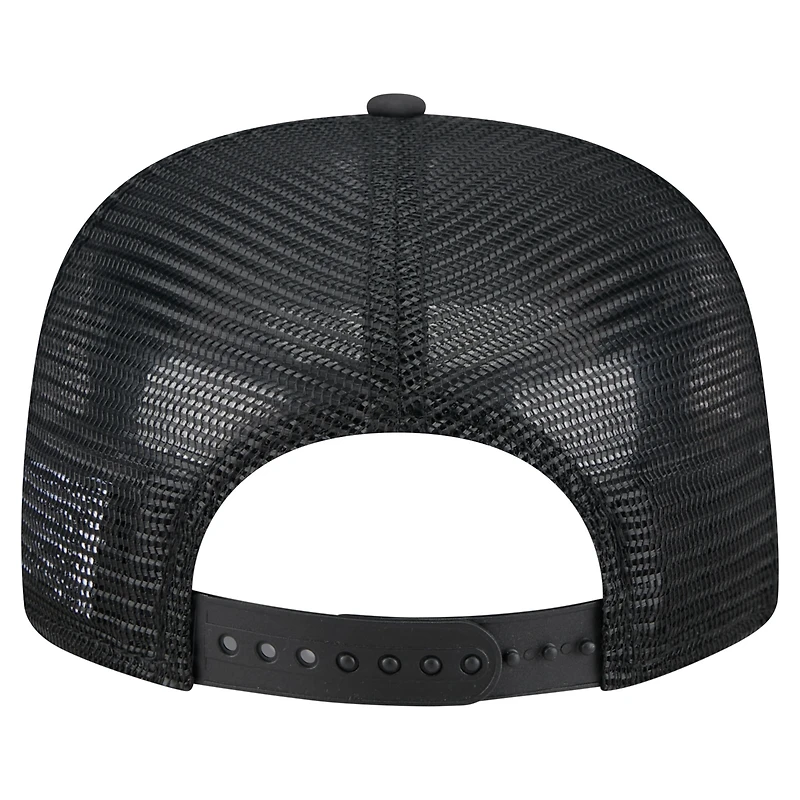 Casquette snapback noire New Era pour homme, motif gummy golfer des Cleveland Guardians