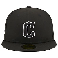 Men's New Era Cleveland Guardians Logo 59FIFTY Fitted Hat