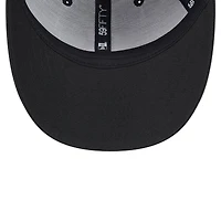 Casquette ajustée 59FIFTY à profil bas des Cleveland Guardians New Era pour hommes, noire