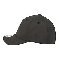 Casquette New Era noire Cleveland Guardians métallisée 39THIRTY M-Crown Flex pour homme