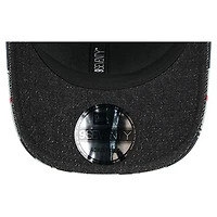 Men's New Era Denim/Navy Cleveland Guardians Aztec Denim 9SEVENTY Adjustable Hat