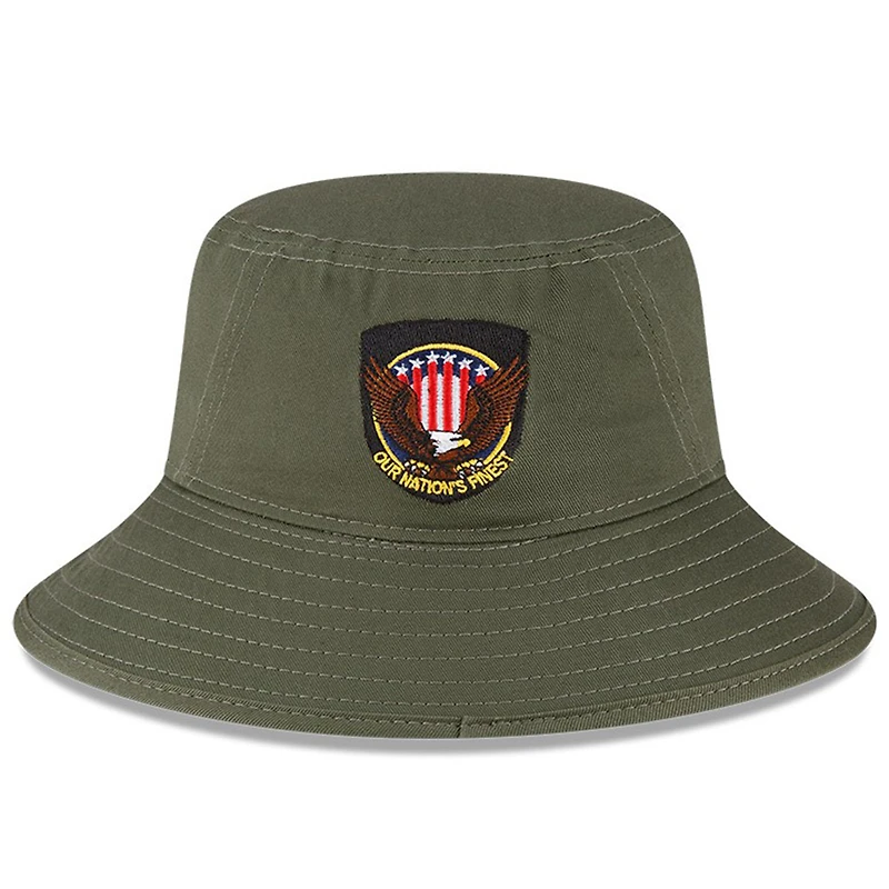 NWE GUARDIANS GREEN MLB 2023 SEAU DE JOUR DES FORCES ARMÉES HATMENBUC