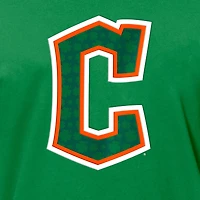 T-shirt à logo trèfle de la Saint-Patrick des Cleveland Guardians New Era pour homme