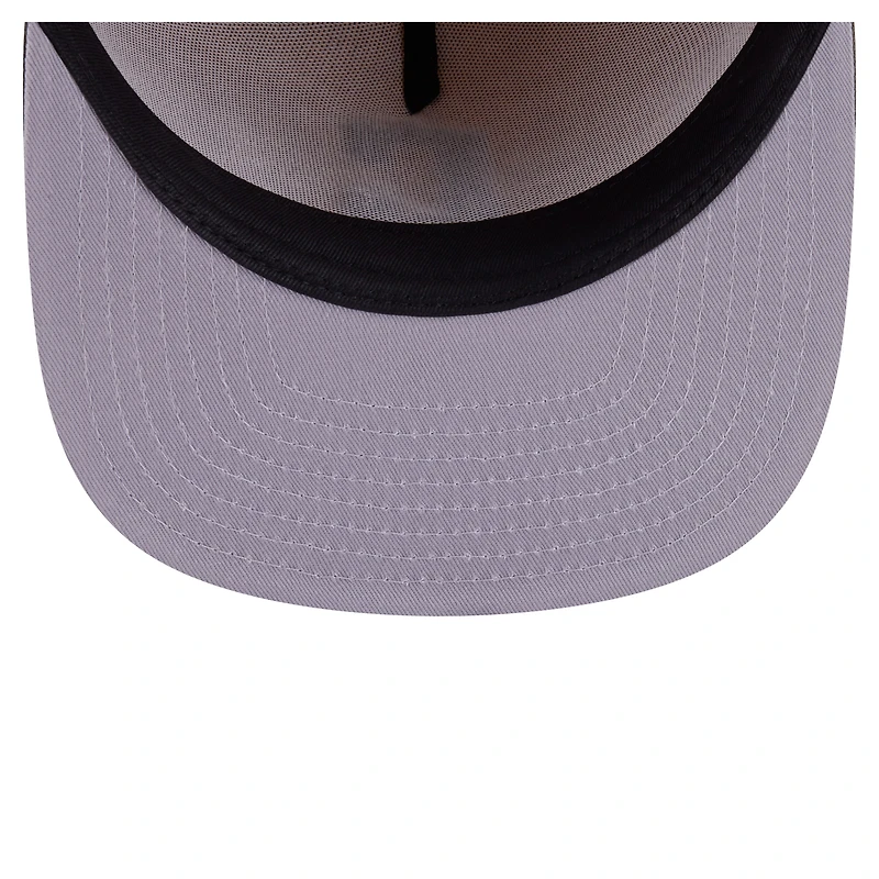 Men's New Era Light Beige/Olive Cleveland Guardians Two-Tone Color Pack A-Frame 59FIFTY Fitted Hat