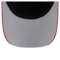 Men's New Era Navy/Red Cleveland Guardians Rope M-Crown A-Frame 39THIRTY Flex Hat