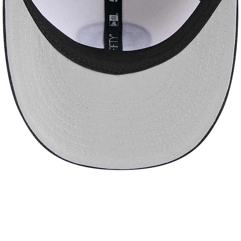 Casquette d'entraînement au bâton New Era 59FIFTY bleu marine/blanc City Connect des Cleveland Guardians pour homme