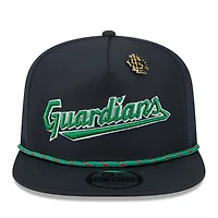 Men's New Era  Navy Cleveland Guardians 2025 Big League Chew Golfer Snapback Hat