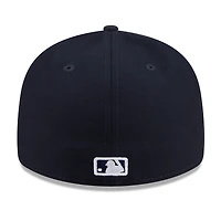 Casquette ajustée New Era 59FIFTY bleu marine Cleveland Guardians 2026, Temple de la renommée du baseball, pour homme