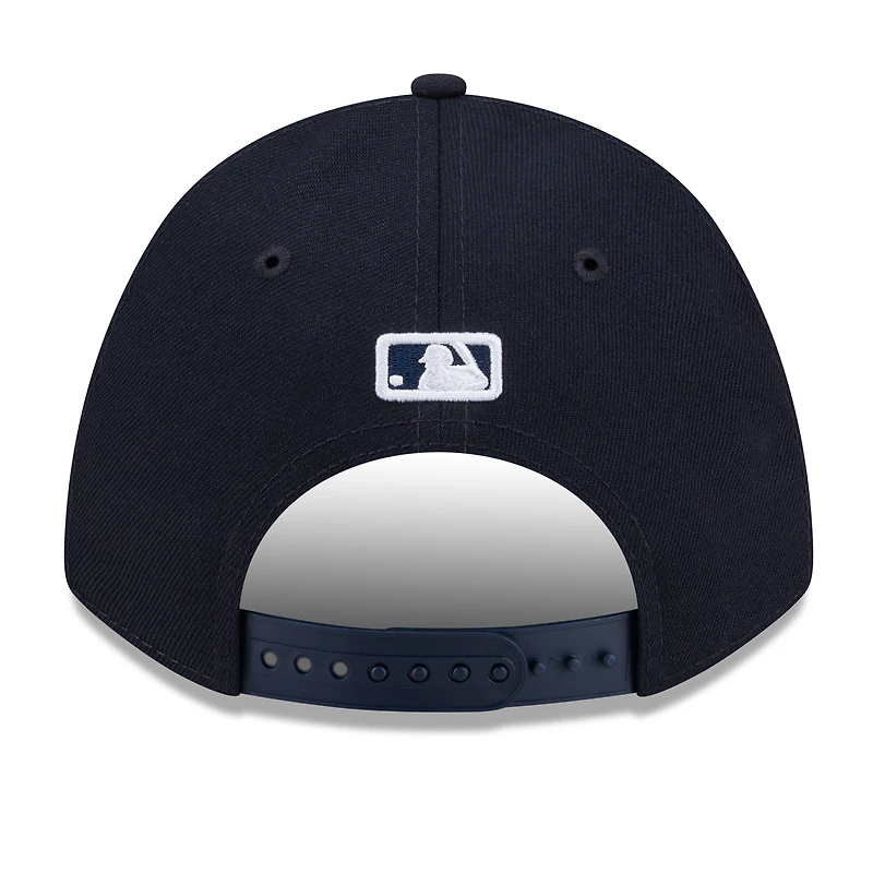 Casquette ajustable New Era M-Crown pour homme, bleu marine, Cleveland Guardians, Temple de la renommée du baseball 2026