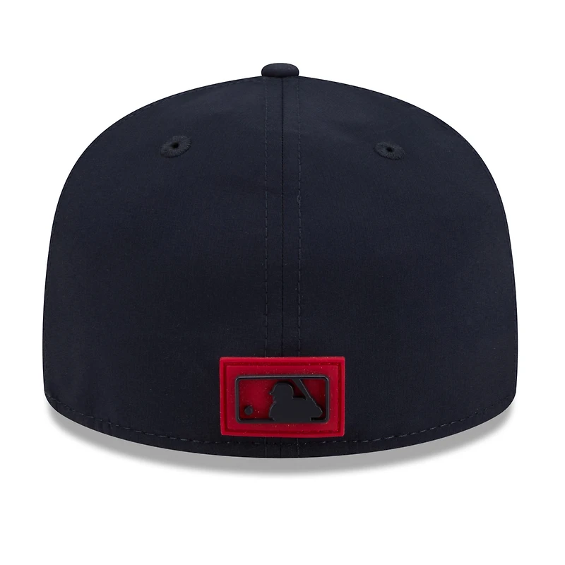 Casquette ajustée New Era Clubhouse 59FIFTY bleu marine pour homme