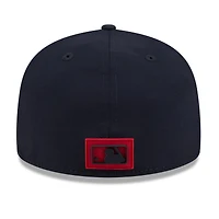 Casquette ajustée New Era Clubhouse 59FIFTY bleu marine pour homme
