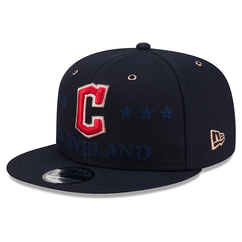 Men's New Era Navy Cleveland Guardians 2026 MLB All-Star Game 9FIFTY Snapback Hat