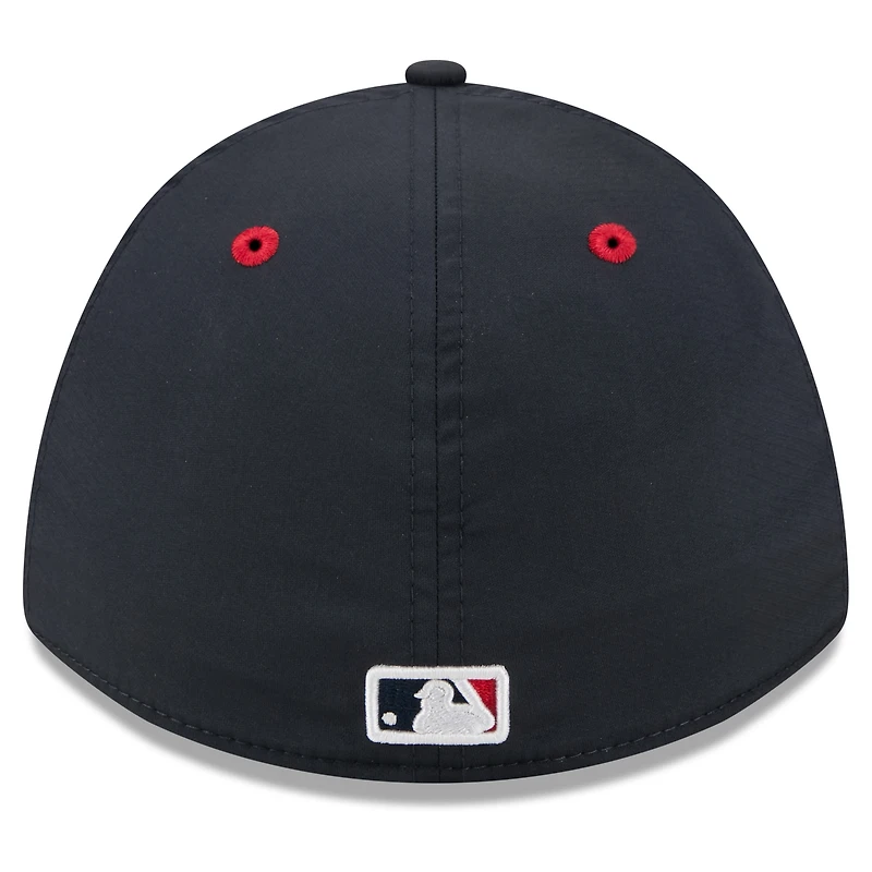 Men's New Era Navy Cleveland Guardians 2026 MLB All-Star Game Workout 39THIRTY M-Crown Flex Hat