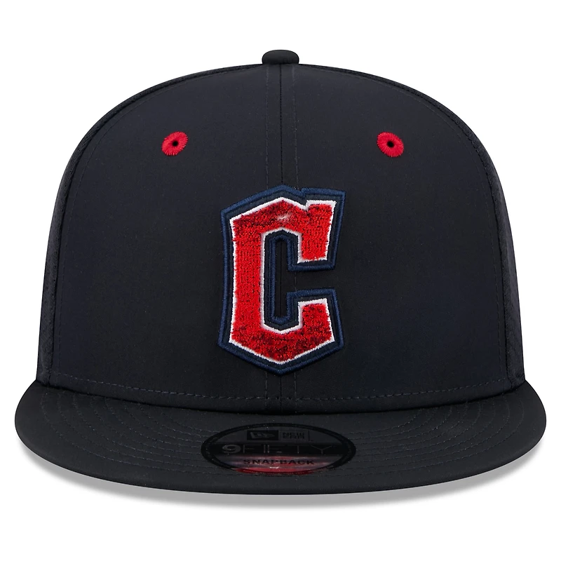 Men's New Era Navy Cleveland Guardians 2026 MLB All-Star Game Workout 9FIFTY Snapback Hat