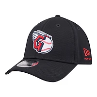 Men's New Era Navy Cleveland Guardians Dash 39THIRTY Flex Hat
