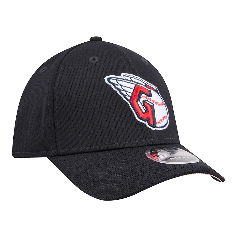 Men's New Era Navy Cleveland Guardians Dash 39THIRTY Flex Hat