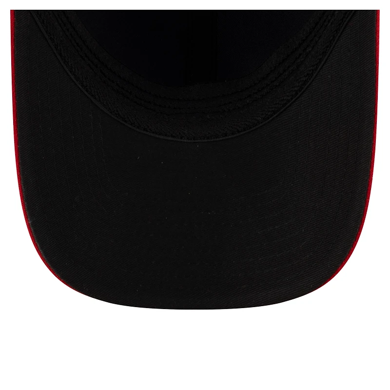 Men's New Era  Red Cleveland Guardians Player Replica 39THIRTY M-Crown Flex Hat