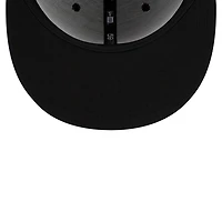 Men's New Era Navy Cleveland Guardians Road Authentic Collection On-Field 59FIFTY Fitted Hat