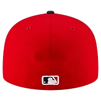 Men's New Era  Red/Black Cleveland Guardians Authentic Collection On Field 59FIFTY Fitted Hat