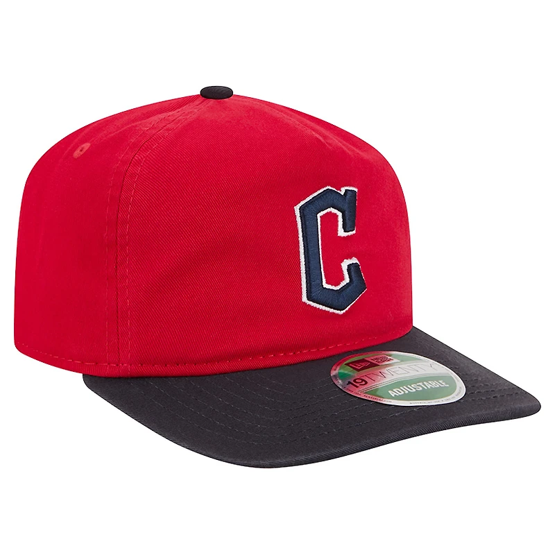 Men's New Era  Red Cleveland Guardians Team 19TWENTY Adjustable Hat