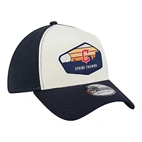 Men's New Era  Stone Cleveland Guardians 2026 Spring Training Fan Pack Gradient 39THIRTY Flex Hat