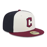 Men's New Era  White/Red Cleveland Guardians 2024 City Connect 59FIFTY Fitted Hat