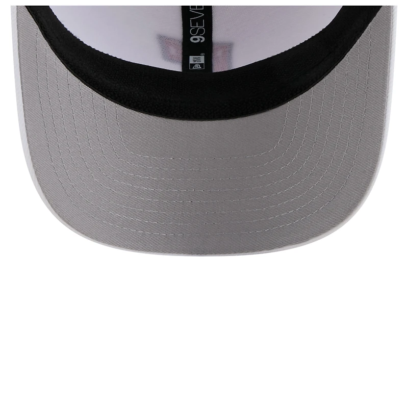 Casquette ajustable New Era blanche Cleveland Guardians COOLERA 9SEVENTY pour homme