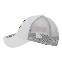 Casquette trucker ajustable New Era 9FORTY blanche Cleveland Guardians pour homme