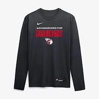 Men's Nike Black Cleveland Guardians Authentic Collection Legend Dri-FIT Long Sleeve T-Shirt